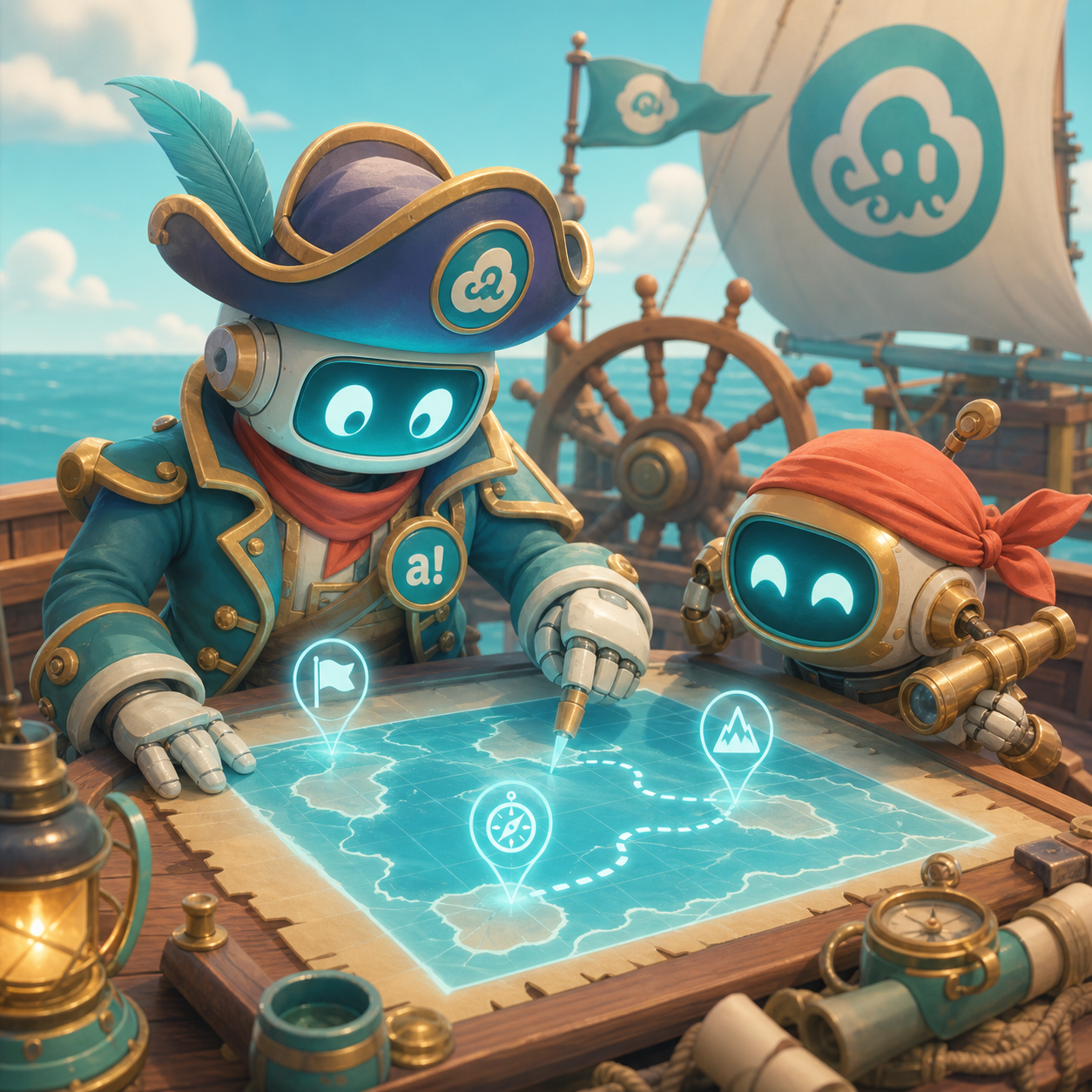 Chart the waters